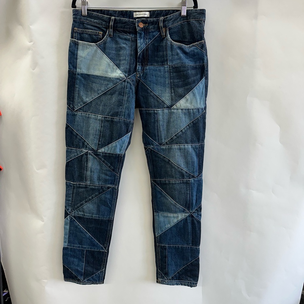 Isabel Marant Etoile Patchwork jeans 42